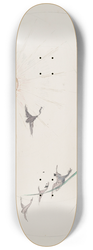 Flix Bracquemond - Plein soleil. 8.25 inch art skate deck