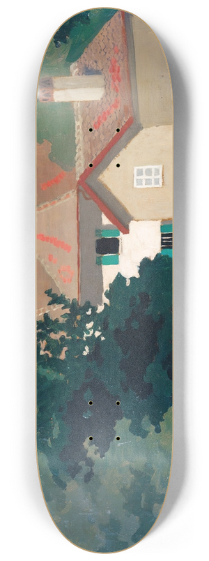 Flix Vallotton - Souvenir From Romanel 8.25 inch art skate deck