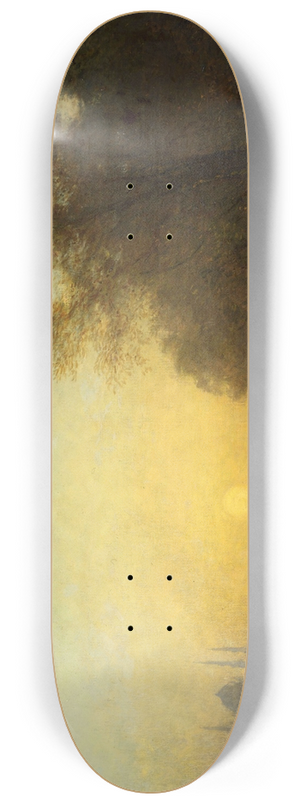 Flix Ziem - Constantinople, Le Repos De La Sultane 8.25 inch art skate deck