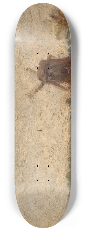 Flix Ziem - Hollande, le moulin 8.25 inch art skate deck