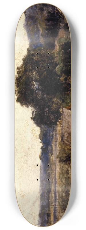 Flix Ziem - La chaumire 8.25 inch art skate deck