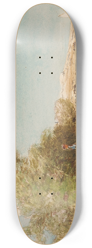 Flix Ziem - Martigues, Devant La Maison De Ziem 8.25 inch art skate deck