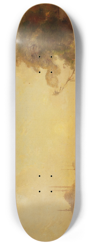Flix Ziem - View of Constantinople 8.25 inch art skate deck