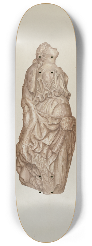 Flora Merchant - Figurehead 8.25 inch art skate deck