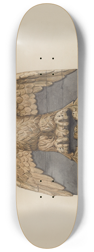 Flora Merchant - Spread Eagle Relief 8.25 inch art skate deck