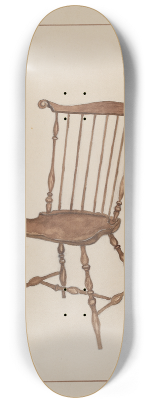 Florence Neal - Windsor Chair 8.25 inch art skate deck