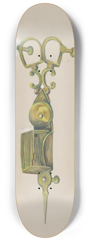 Florence Stevenson - Candle Snuffer 8.25 inch art skate deck