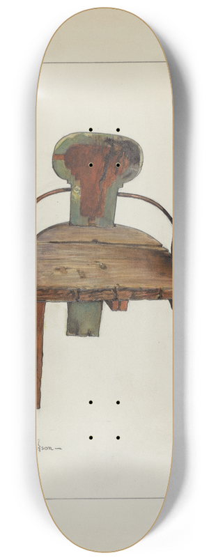 Florence Truelson - Sleigh Chair 8.25 inch art skate deck