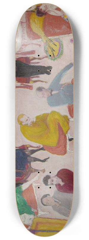Florine Stettheimer - Studio Party(Soire) 8.25 inch art skate deck