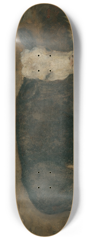 Floris Verster - Cow lying in a cowshed 8.25 inch art skate deck