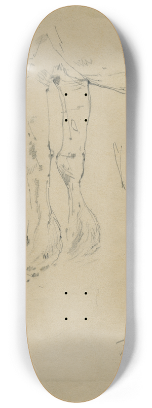 Floris Verster - Cows paws 8.25 inch art skate deck