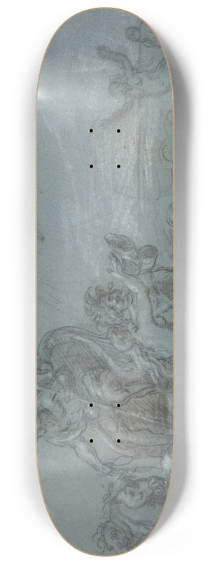 French School - The Triumph of Neptune 8.25 inch art skate deck