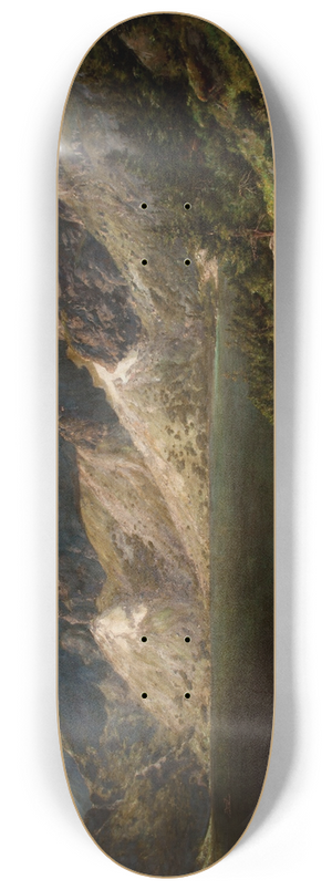 Aleksander Mroczkowski - The Morskie Oko Lake in the Tatras 8.25 inch art skate deck