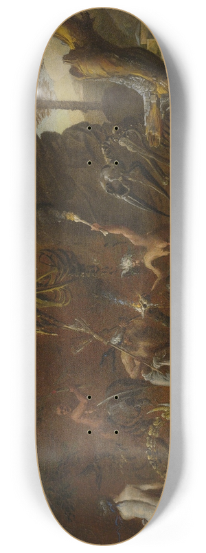 Follower of Salvator Rosa - WITCHCRAFT SCENE 8.25 inch art skate deck