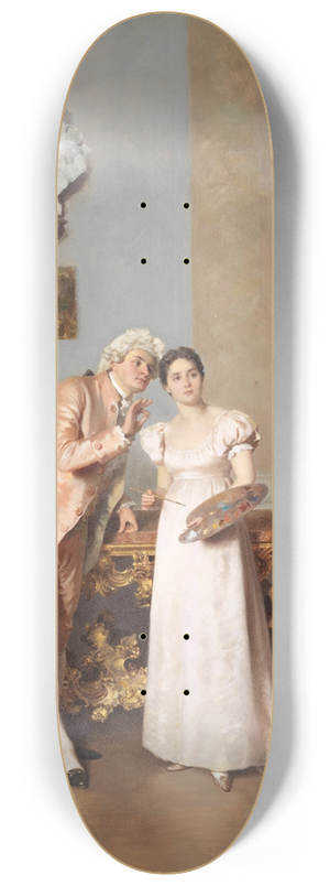 Francesco Beda - The art lesson 8.25 inch art skate deck