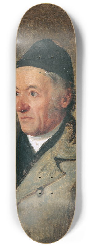 Friedrich August Matthias Gauermann - Der Maler Jakob Gauermann, der Vater des Knstlers 8.25 inch art skate deck