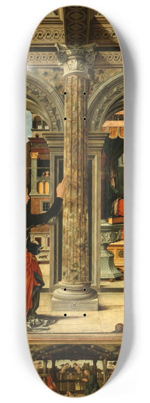 Francesco del Cossa - The Annunciation 8.25 inch art skate deck