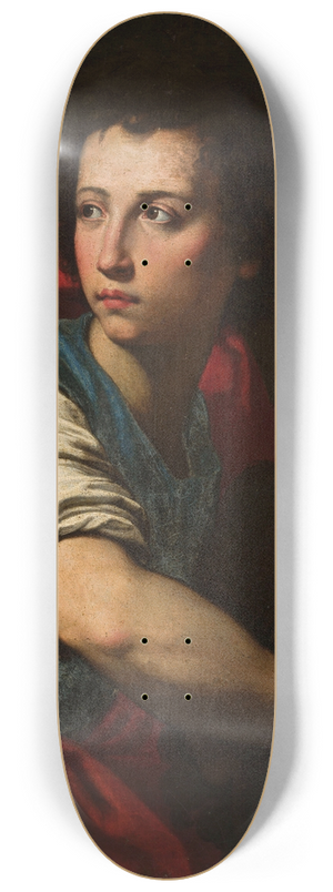 Francesco Guarino - David with Goliaths head 8.25 inch art skate deck