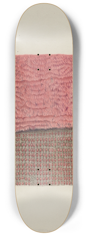 Frances Cohen - Piece of Shag 8.25 inch art skate deck