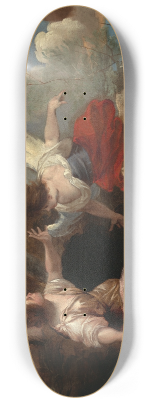 Francesco Maffei - Hagar and the Angel 8.25 inch art skate deck