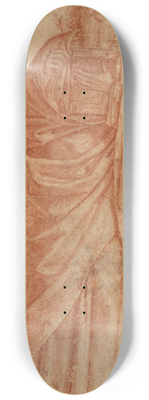 Francesco Morone - Standing Saint 8.25 inch art skate deck