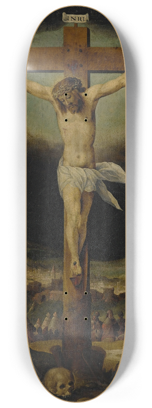 Francesco Vanni - Crucifixion 8.25 inch art skate deck