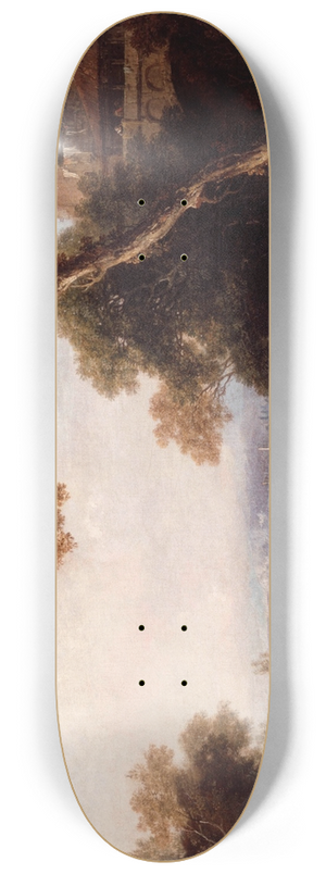 Francesco Zuccarelli - Landscape 8.25 inch art skate deck