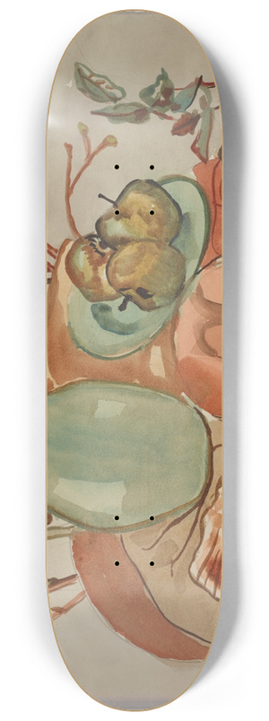 Frances Hodgkins - Still life with eggs and willow 8.25 inch art skate deck