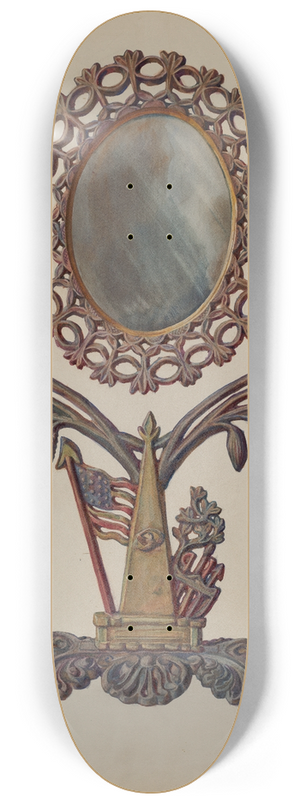 Frances Lichten - Mirror 8.25 inch art skate deck