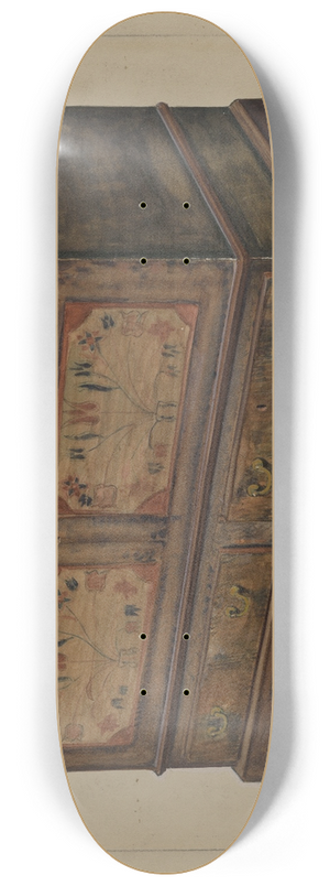 Francis Borelli - Pa. German Dower Chest 8.25 inch art skate deck