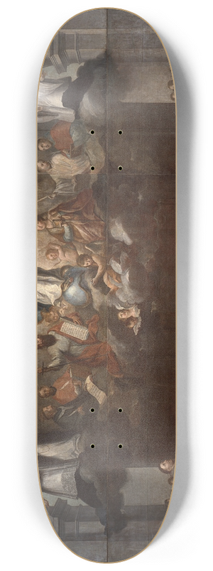 Francisco Antonio Vallejo - Glorification of the Immaculate Conception 8.25 inch art skate deck