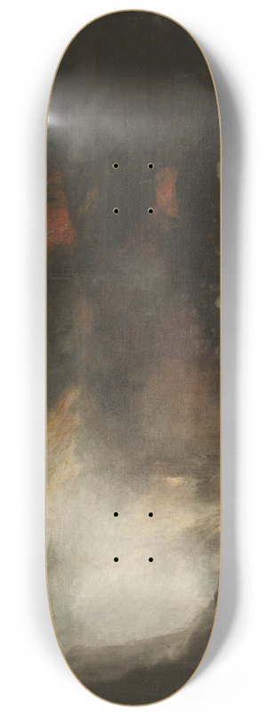 Francisco de Goya - Incendio de un hospital 8.25 inch art skate deck