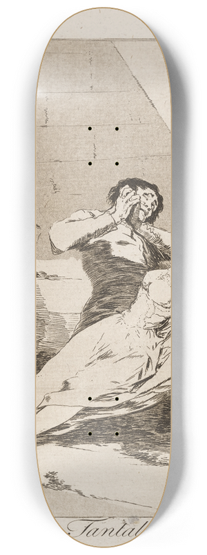 Francisco de Goya - Tantalo. (Tantalus.) 8.25 inch art skate deck