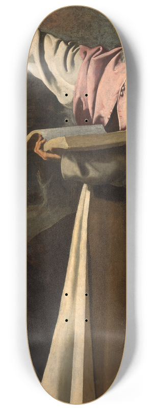 Francisco de Zurbarn - Saint Jerome 8.25 inch art skate deck