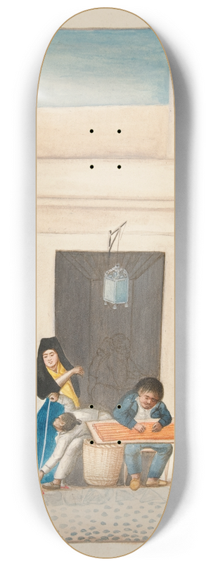 Francisco Fierro - Tailor Shop 8.25 inch art skate deck