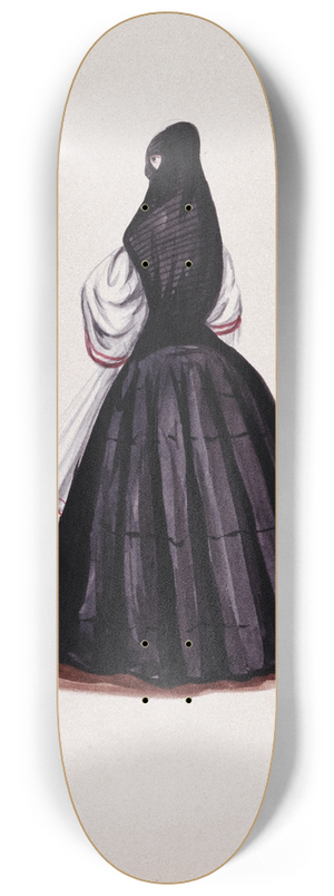 Francisco Fierro - Tapada limea 8.25 inch art skate deck