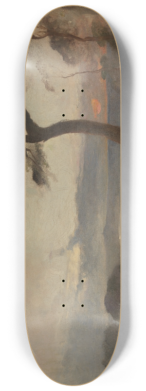 Francis Danby - Hampstead Heath, Sunset 8.25 inch art skate deck