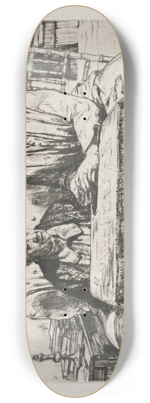 Francis Dodd - Playing Cards 8.25 inch art skate deck