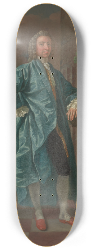 Francis Hayman - Dr. Charles Chauncey, M.D. 8.25 inch art skate deck
