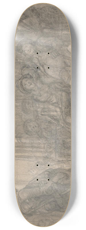 Francis Hayman - Falstaff Inspecting the Recruits 8.25 inch art skate deck
