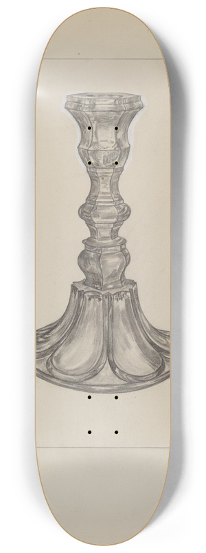 Francis Law Durand - Candlestick 8.25 inch art skate deck