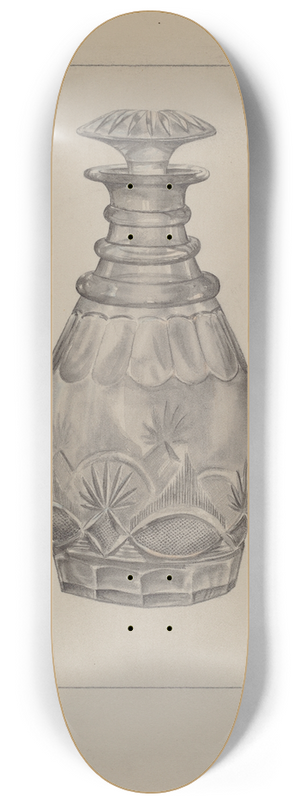 Francis Law Durand - Decanter 8.25 inch art skate deck