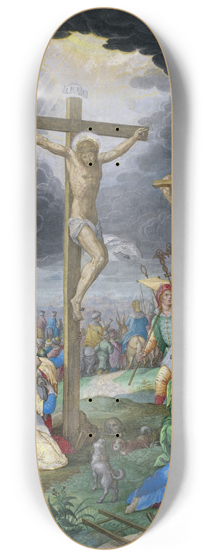 Friedrich Brentel - The Crucifixion 8.25 inch art skate deck