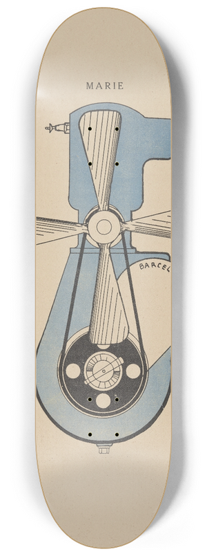 Francis Picabia - Marie 8.25 inch art skate deck
