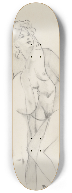 Francis Picabia - Sans titre (Deux nus) 8.25 inch art skate deck