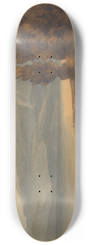 Francis Towne - Windermere at Sunset 8.25 inch art skate deck