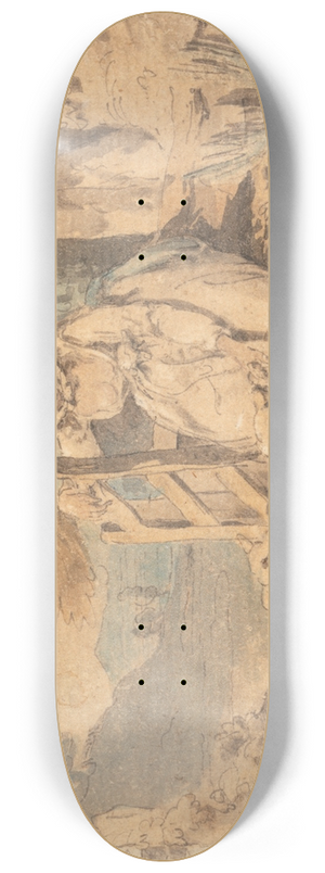 Francis Wheatley - Adelaide 8.25 inch art skate deck