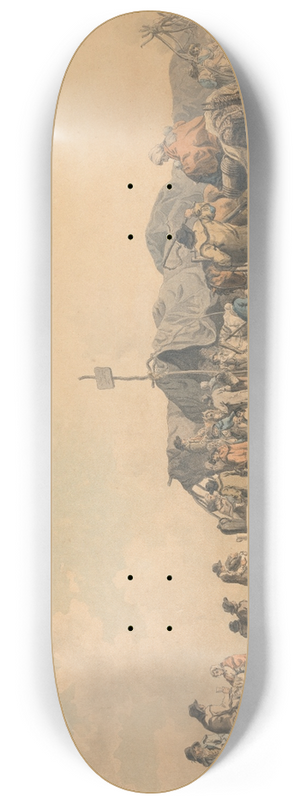Francis Wheatley - Donnybrook Fair 8.25 inch art skate deck