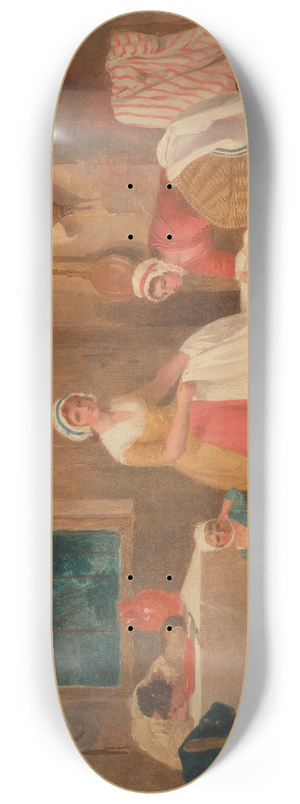 Francis Wheatley - Night 8.25 inch art skate deck