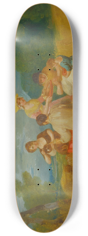 Francis Wheatley - Noon 8.25 inch art skate deck